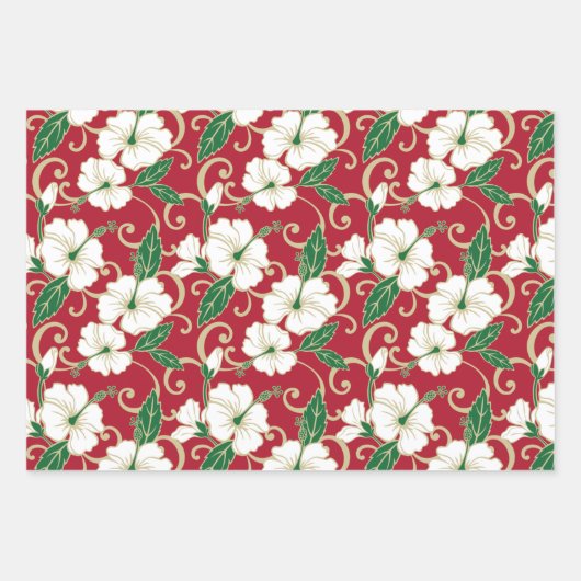 POLYNESISCHE TRAUME (CHRISTMAS) GESCHENKPAPIER SET (Vorderseite)