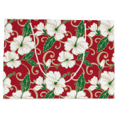 POLYNESISCHE TRAUME (CHRISTMAS) Geschenktasche Große Geschenktüte (Rückseite)