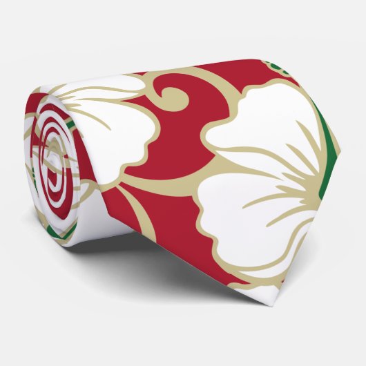 POLYNESISCHE TRAUME (CHRISTMAS) KRAWATTE (Gerollt)