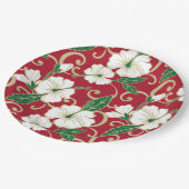 POLYNESISCHE TRAUME (CHRISTMAS) PAPPTELLER (Schrägansicht)