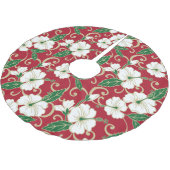 POLYNESISCHE TRAUME (CHRISTMAS) POLYESTER WEIHNACHTSBAUMDECKE (Schrägansicht)