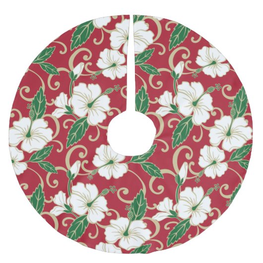 POLYNESISCHE TRAUME (CHRISTMAS) POLYESTER WEIHNACHTSBAUMDECKE (Vorderseite)