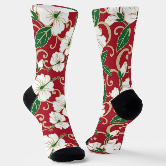 POLYNESISCHE TRAUME (CHRISTMAS) SOCKEN (Gewinkelt)