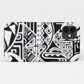 Polynesischer Stammes- Tätowierungsentwurf "des Case-Mate iPhone Hülle (Rückseite (Horizontal))