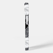 POLYNESISCHER TRAAM (SCHWARZ) Case-Mate iPhone HÜLLE (Rückseite / Links)