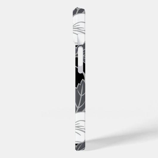 POLYNESISCHER TRAAM (SCHWARZ) Case-Mate iPhone HÜLLE (Rückseite / Links)