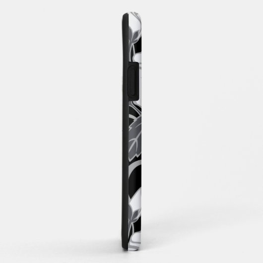 POLYNESISCHER TRAAM (SCHWARZ) Case-Mate iPhone HÜLLE (Hinten/Rechts)