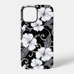 POLYNESISCHER TRAAM (SCHWARZ) iPhone 12 HÜLLE