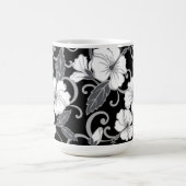 POLYNESISCHER TRAAM (SCHWARZ) KAFFEETASSE (Mittel)