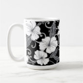 POLYNESISCHER TRAAM (SCHWARZ) KAFFEETASSE (Links)