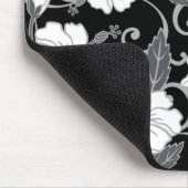POLYNESISCHER TRAAM (SCHWARZ) MOUSEPAD (Ecke)