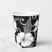 POLYNESISCHER TRAAM (SCHWARZ) PAPPBECHER (Links)