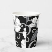 POLYNESISCHER TRAAM (SCHWARZ) PAPPBECHER (Rechts)