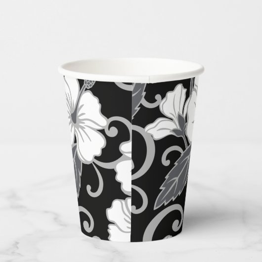 POLYNESISCHER TRAAM (SCHWARZ) PAPPBECHER (Rechts)