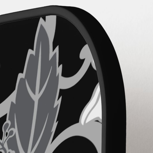 POLYNESISCHER TRAAM (SCHWARZ) PICKLEBALL SCHLÄGER (Linke Seite)