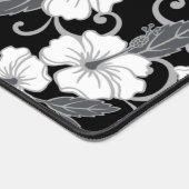 POLYNESISCHER TRAAM (SCHWARZ) SCHREIBTISCHUNTERLAGE (Ecke)