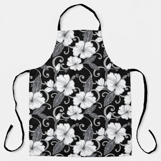 POLYNESISCHER TRAAM (SCHWARZ) SCHÜRZE (Vorderseite)