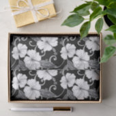 POLYNESISCHER TRAAM (SCHWARZ) SEIDENPAPIER (Geschenk)