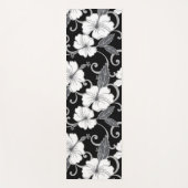 POLYNESISCHER TRAAM (SCHWARZ) YOGAMATTE (Vorderseite)