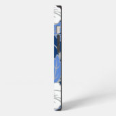 POLYNESISCHER TRAUM (BLAU) iPhone HÜLLE (Linke Seite)