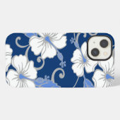 POLYNESISCHER TRAUM (BLAU) iPhone HÜLLE (Rückseite (Horizontal))