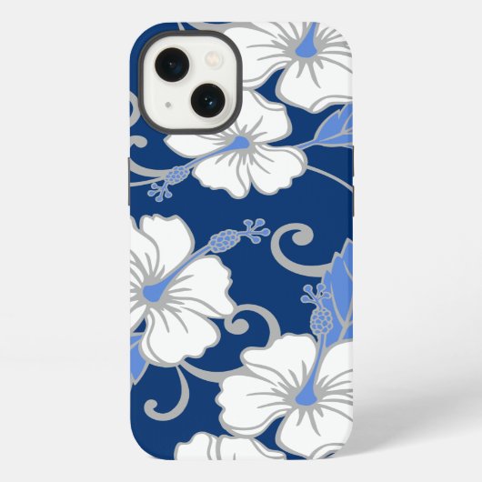 POLYNESISCHER TRAUM (BLAU) iPhone HÜLLE (Rückseite)