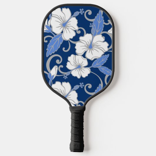 POLYNESISCHER TRAUM (BLAU) PICKLEBALL PADDLE (Rückseite)