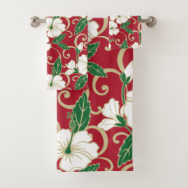 POLYNESISCHER TRÄUM (CHRISTMAS) BAD TOWEL SET