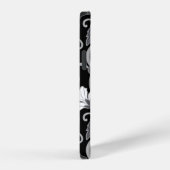 POLYNESISCHER TRAUM (SCHWARZ) iPhone HÜLLE (Rechte Seite)