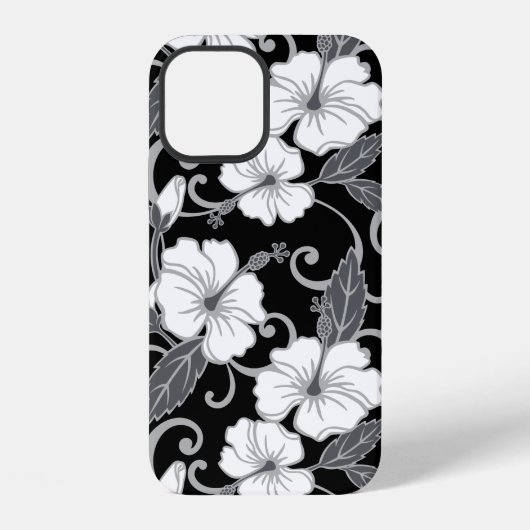 POLYNESISCHER TRAUM (SCHWARZ) iPhone HÜLLE (Rückseite)