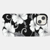 POLYNESISCHER TRAUM (SCHWARZ) iPhone HÜLLE (Rückseite (Horizontal))