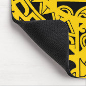 Polynesisches Gesicht des Tiki Mousepad (Ecke)