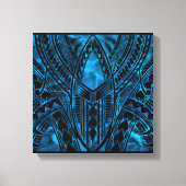 Polynesisches Muster Leinwanddruck (Vorderseite)