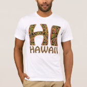 polynesisches Stammes- Hawaiis T-Shirt (Vorderseite)