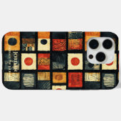 Polynesisches Tapa Elegance - Abstraktes Erbe Case-Mate iPhone Hülle (Rückseite (Horizontal))