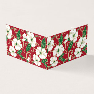 Polynesisches Traummuster zu Weihnachten