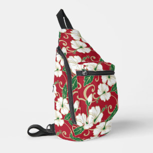 POLYNESISCHES TRAUMMUSTER ZU WEIHNACHTEN CROSSBODY BAG