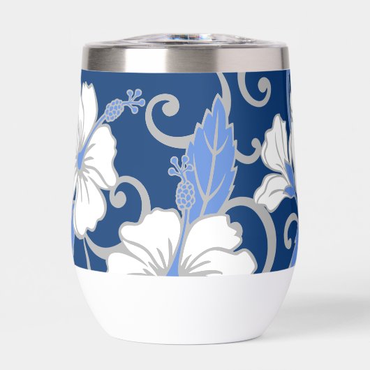 POLYNESISCHES TRAUMPATTER IN BLAU (Vorderseite)