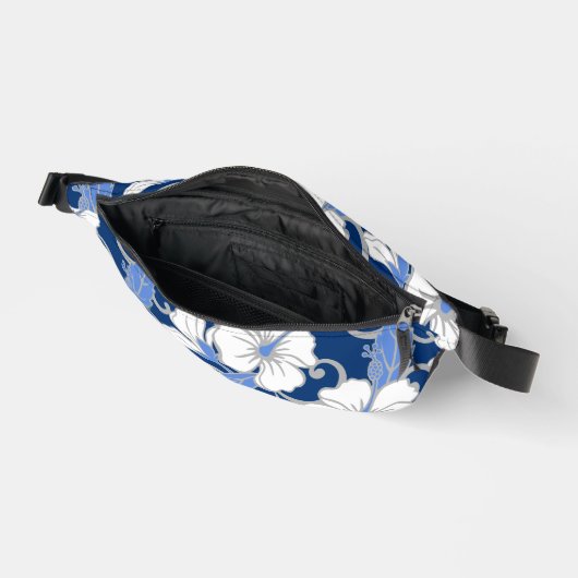 POLYNESISCHES TRAUMPATTER IN BLAU BAUCHTASCHE (Offen)