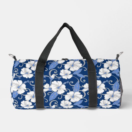 POLYNESISCHES TRAUMPATTER IN BLAU DUFFLE BAG (Vorderseite)