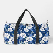 POLYNESISCHES TRAUMPATTER IN BLAU DUFFLE BAG (Rückseite)