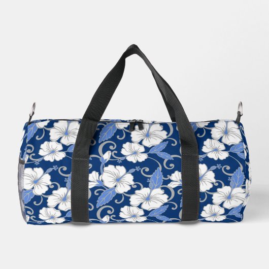 POLYNESISCHES TRAUMPATTER IN BLAU DUFFLE BAG (Rückseite)