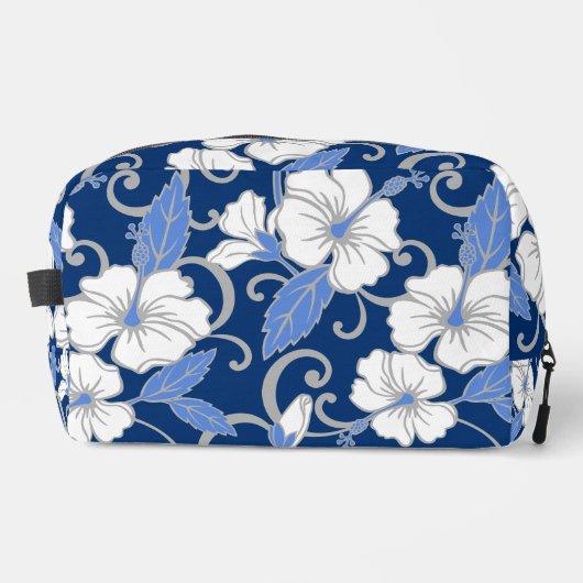 POLYNESISCHES TRAUMPATTER IN BLAU WASCHBEUTEL (Vorderseite)