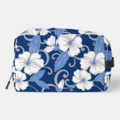 POLYNESISCHES TRAUMPATTER IN BLAU WASCHBEUTEL (Rückseite)