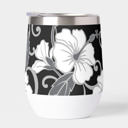 POLYNESISCHES TRAUMPATTER IN SCHWARZ (Rechts)