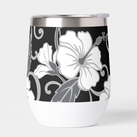 POLYNESISCHES TRAUMPATTER IN SCHWARZ (Links)