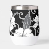 POLYNESISCHES TRAUMPATTER IN SCHWARZ (Rückseite)