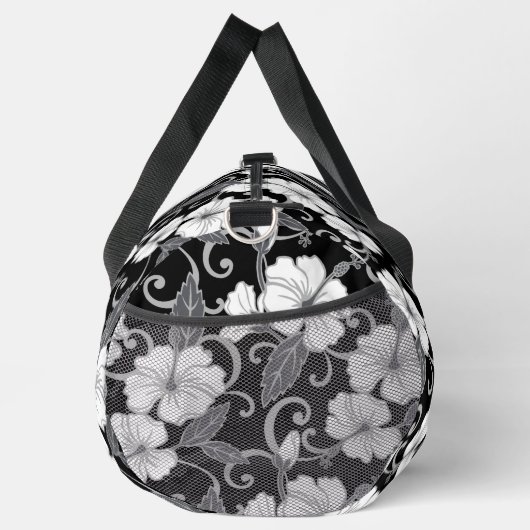 POLYNESISCHES TRAUMPATTER IN SCHWARZ DUFFLE BAG (Rechts)