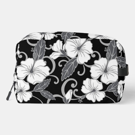 POLYNESISCHES TRAUMPATTER IN SCHWARZ WASCHBEUTEL (Rückseite)