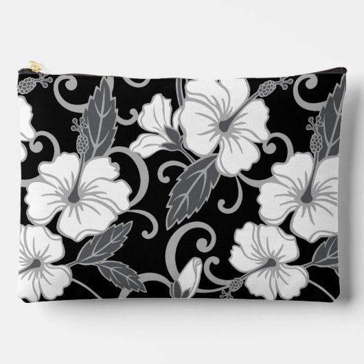 POLYNESISCHES TRAUMPATTER IN SCHWARZ ZUBEHÖRTASCHE (Vorderseite)